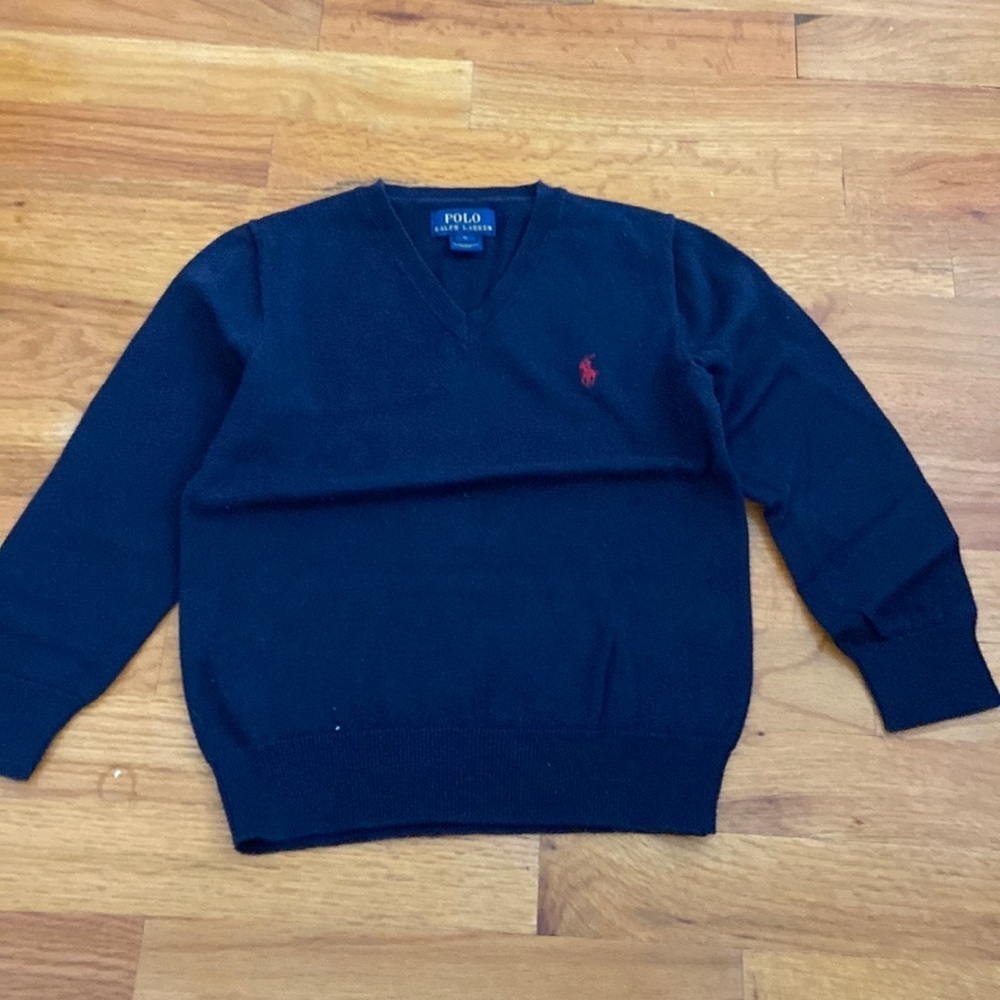 Boys Polo by Ralph Lauren V neck. Size 5